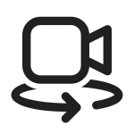 Video Switch SVG Icon